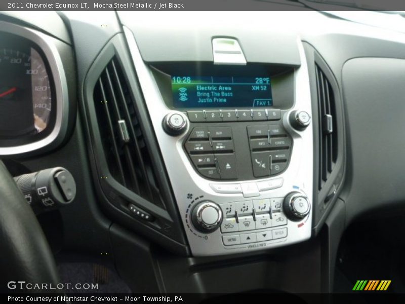 Mocha Steel Metallic / Jet Black 2011 Chevrolet Equinox LT