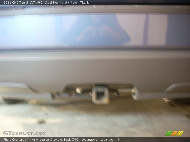 Steel Blue Metallic / Light Titanium 2011 GMC Terrain SLT AWD