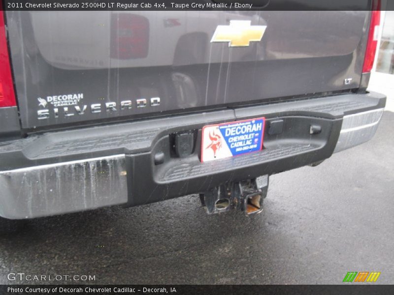 Taupe Grey Metallic / Ebony 2011 Chevrolet Silverado 2500HD LT Regular Cab 4x4