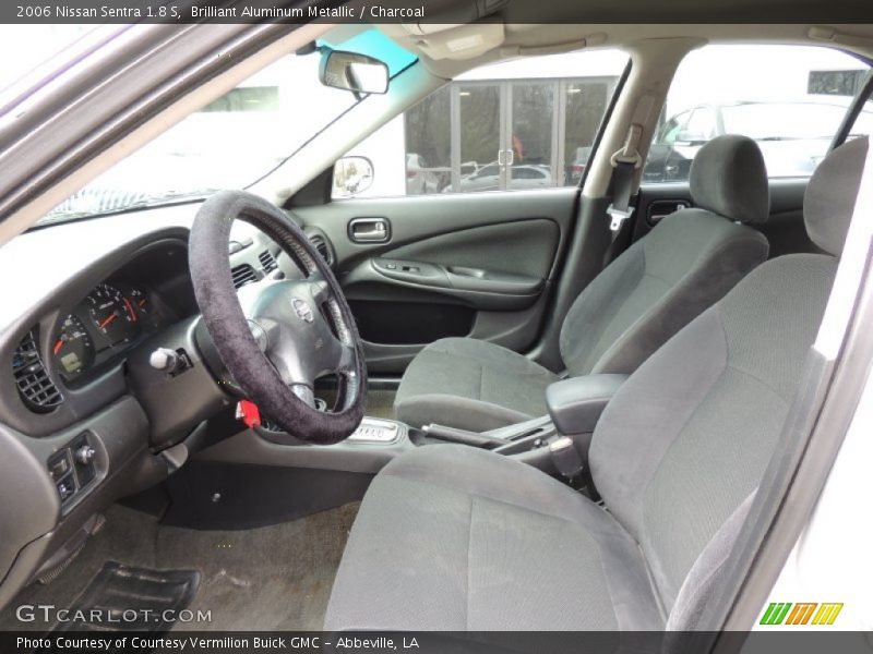 Brilliant Aluminum Metallic / Charcoal 2006 Nissan Sentra 1.8 S
