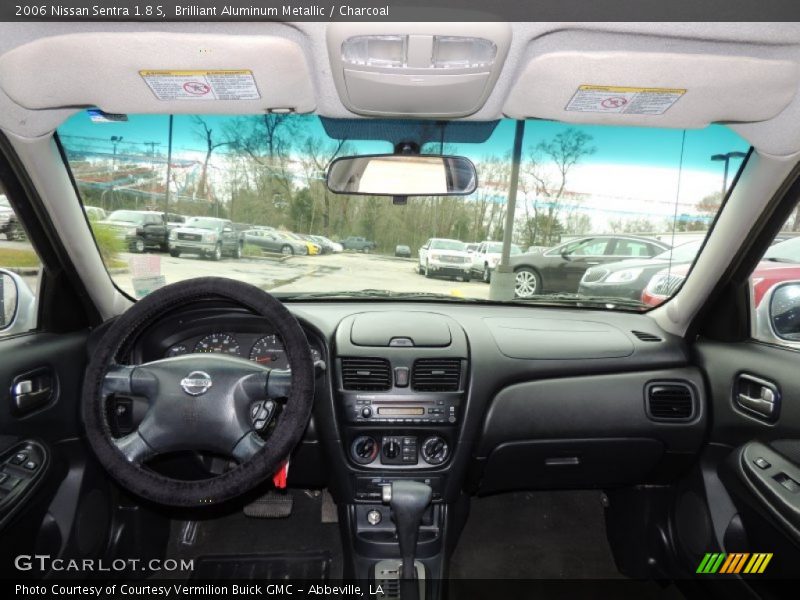Brilliant Aluminum Metallic / Charcoal 2006 Nissan Sentra 1.8 S