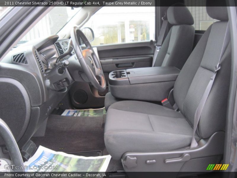 Taupe Grey Metallic / Ebony 2011 Chevrolet Silverado 2500HD LT Regular Cab 4x4