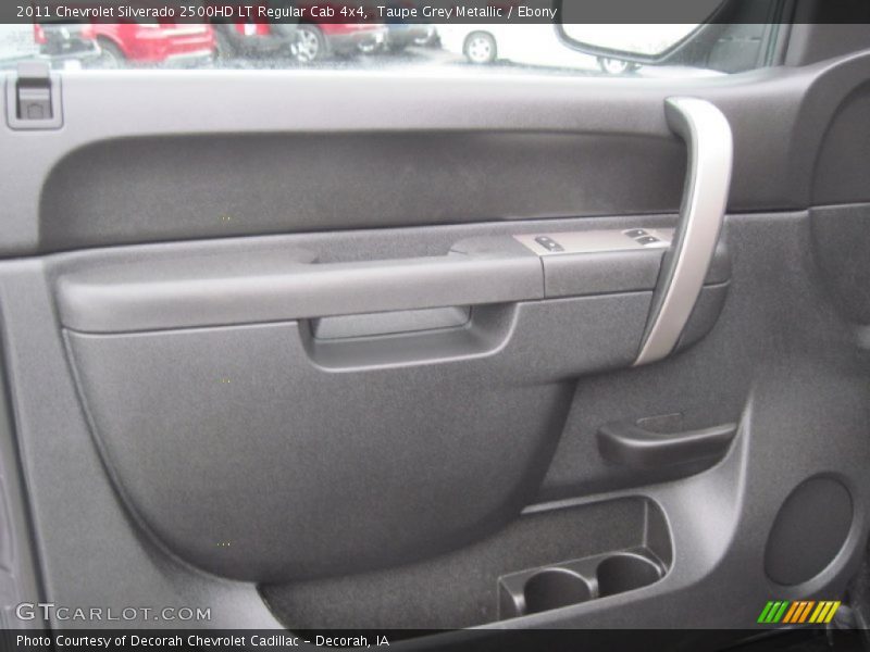 Taupe Grey Metallic / Ebony 2011 Chevrolet Silverado 2500HD LT Regular Cab 4x4