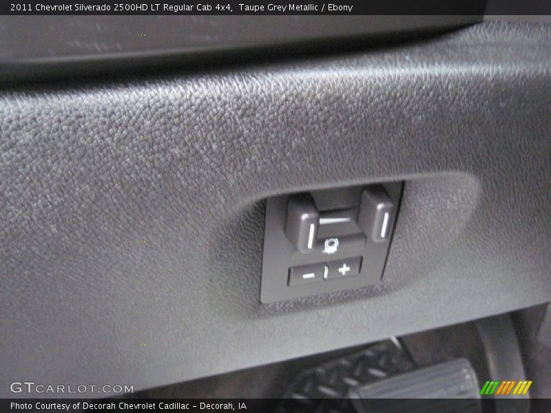 Taupe Grey Metallic / Ebony 2011 Chevrolet Silverado 2500HD LT Regular Cab 4x4