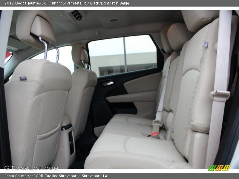 Bright Silver Metallic / Black/Light Frost Beige 2012 Dodge Journey SXT