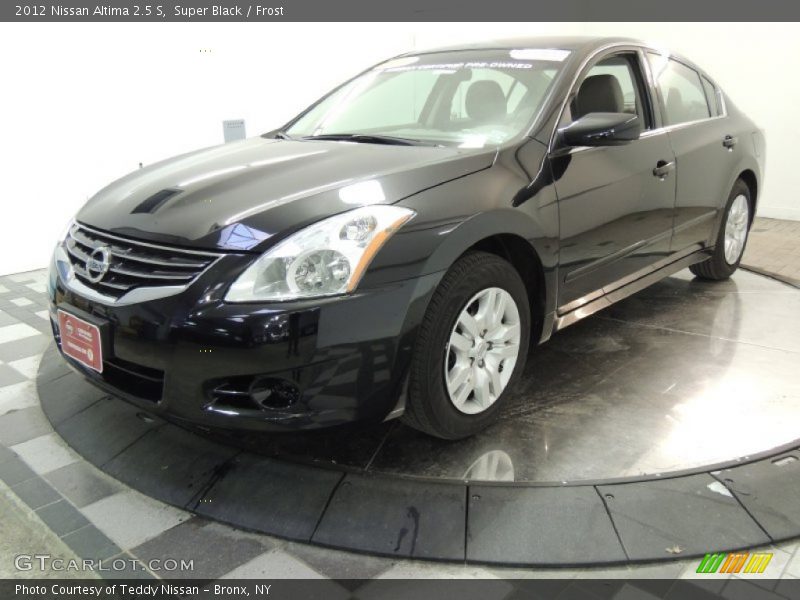 Super Black / Frost 2012 Nissan Altima 2.5 S