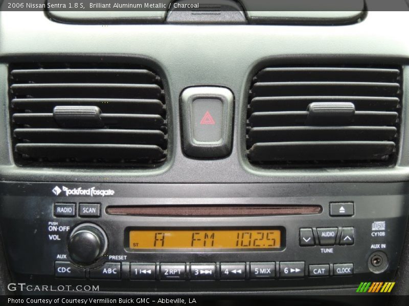 Brilliant Aluminum Metallic / Charcoal 2006 Nissan Sentra 1.8 S