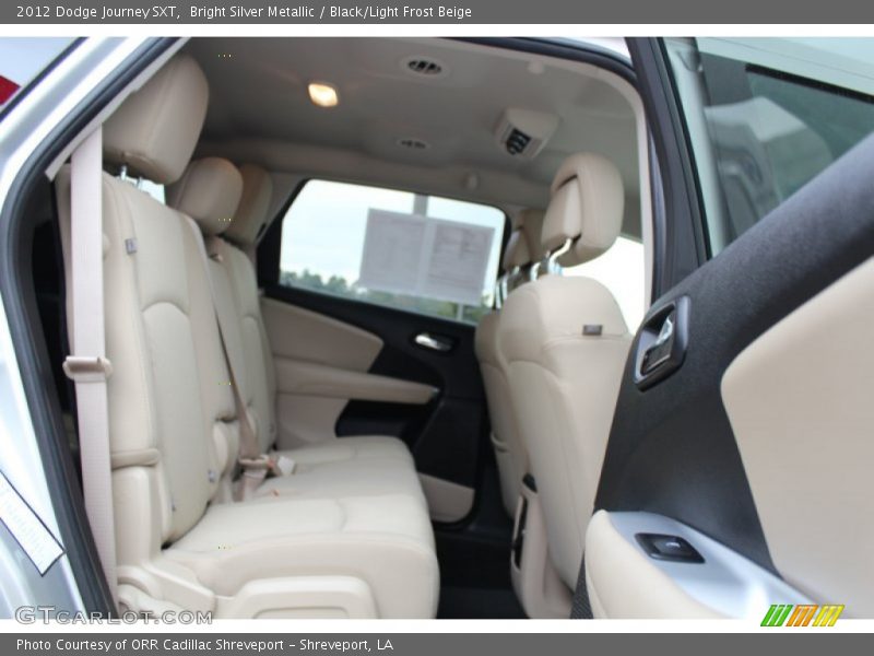 Bright Silver Metallic / Black/Light Frost Beige 2012 Dodge Journey SXT