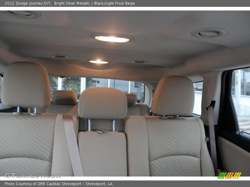 Bright Silver Metallic / Black/Light Frost Beige 2012 Dodge Journey SXT