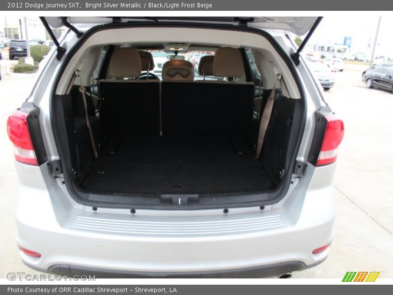 Bright Silver Metallic / Black/Light Frost Beige 2012 Dodge Journey SXT
