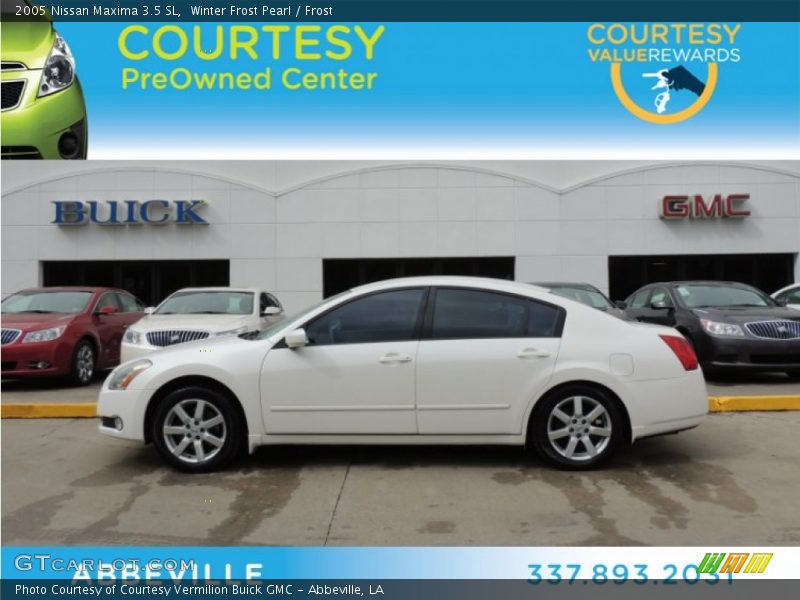Winter Frost Pearl / Frost 2005 Nissan Maxima 3.5 SL
