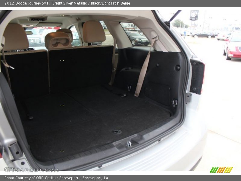 Bright Silver Metallic / Black/Light Frost Beige 2012 Dodge Journey SXT