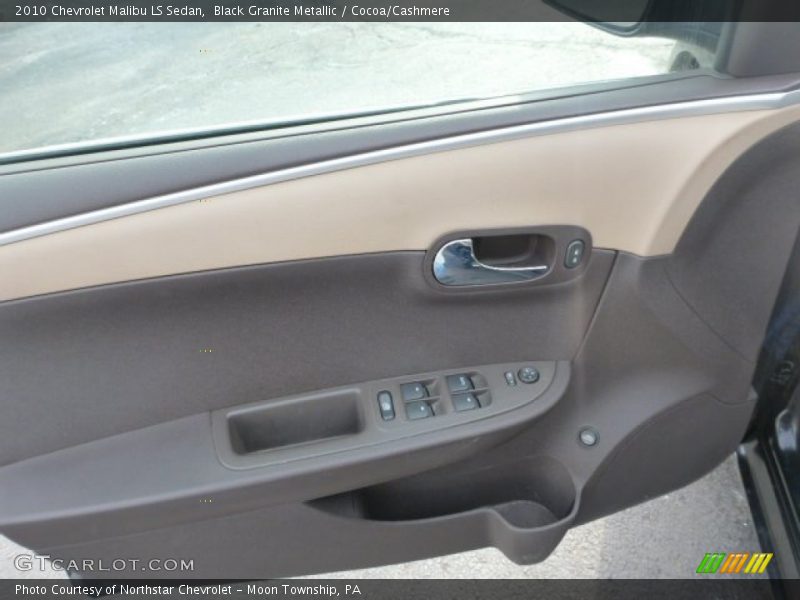 Black Granite Metallic / Cocoa/Cashmere 2010 Chevrolet Malibu LS Sedan