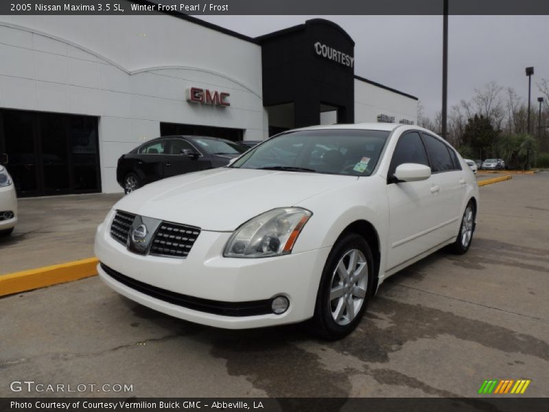 Winter Frost Pearl / Frost 2005 Nissan Maxima 3.5 SL