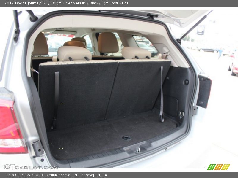Bright Silver Metallic / Black/Light Frost Beige 2012 Dodge Journey SXT