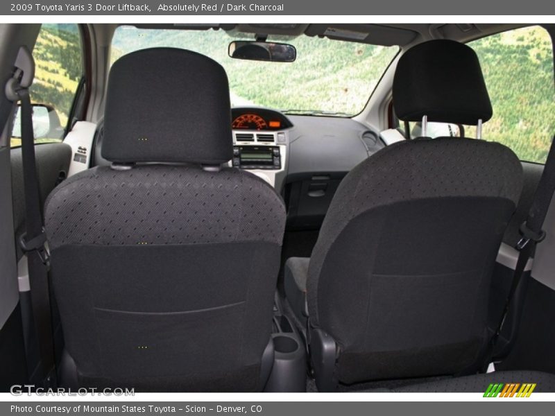 Absolutely Red / Dark Charcoal 2009 Toyota Yaris 3 Door Liftback
