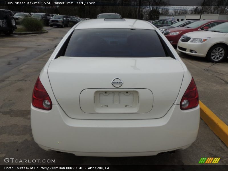 Winter Frost Pearl / Frost 2005 Nissan Maxima 3.5 SL