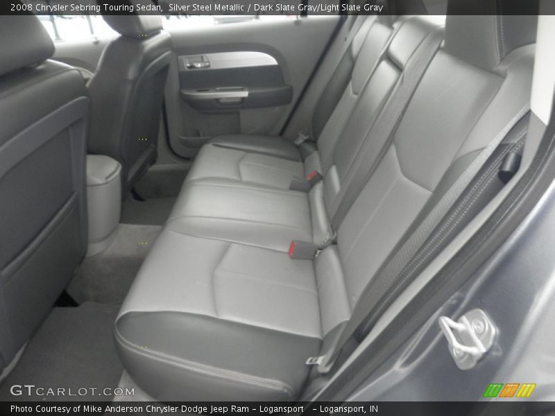 Silver Steel Metallic / Dark Slate Gray/Light Slate Gray 2008 Chrysler Sebring Touring Sedan
