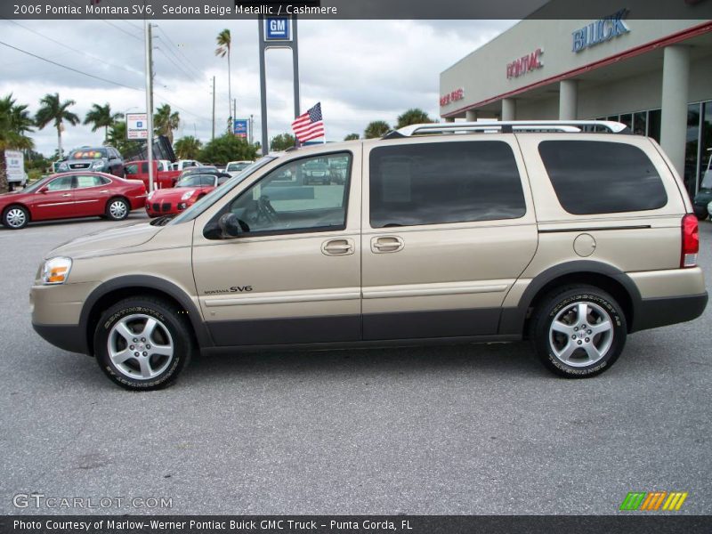Sedona Beige Metallic / Cashmere 2006 Pontiac Montana SV6