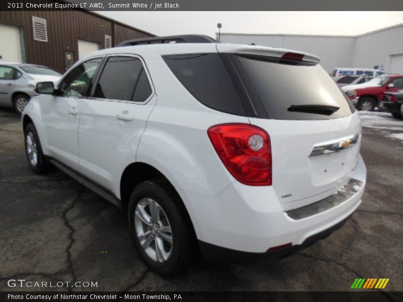 Summit White / Jet Black 2013 Chevrolet Equinox LT AWD