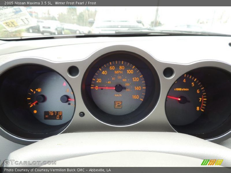  2005 Maxima 3.5 SL 3.5 SL Gauges