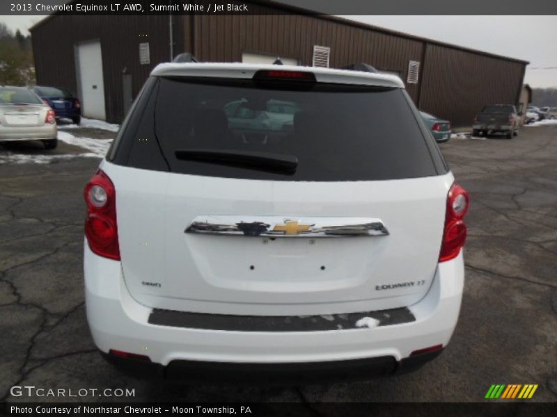 Summit White / Jet Black 2013 Chevrolet Equinox LT AWD