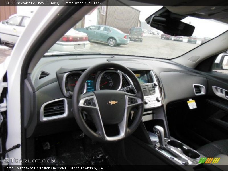 Summit White / Jet Black 2013 Chevrolet Equinox LT AWD