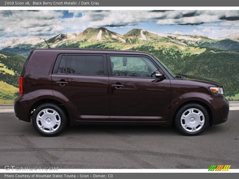 Black Berry Crush Metallic / Dark Gray 2009 Scion xB