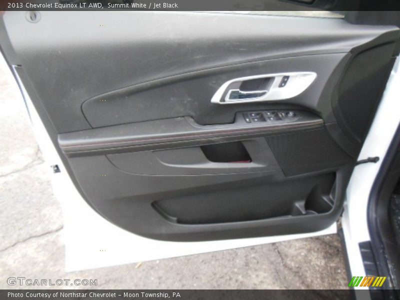 Summit White / Jet Black 2013 Chevrolet Equinox LT AWD