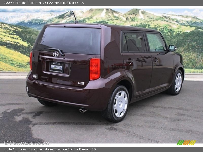 Black Berry Crush Metallic / Dark Gray 2009 Scion xB