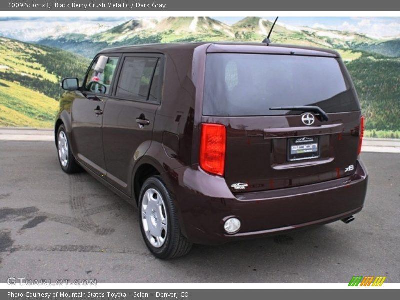 Black Berry Crush Metallic / Dark Gray 2009 Scion xB