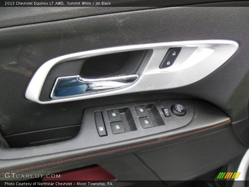 Summit White / Jet Black 2013 Chevrolet Equinox LT AWD