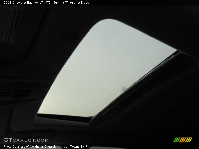 Summit White / Jet Black 2013 Chevrolet Equinox LT AWD