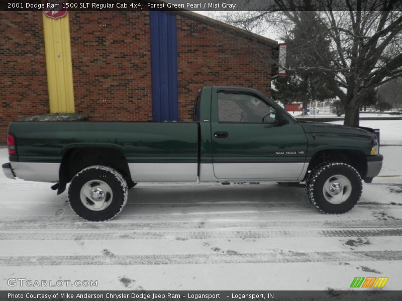  2001 Ram 1500 SLT Regular Cab 4x4 Forest Green Pearl