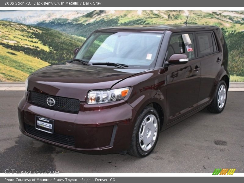 Black Berry Crush Metallic / Dark Gray 2009 Scion xB