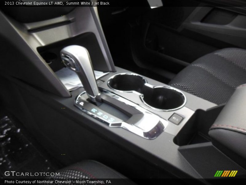 Summit White / Jet Black 2013 Chevrolet Equinox LT AWD