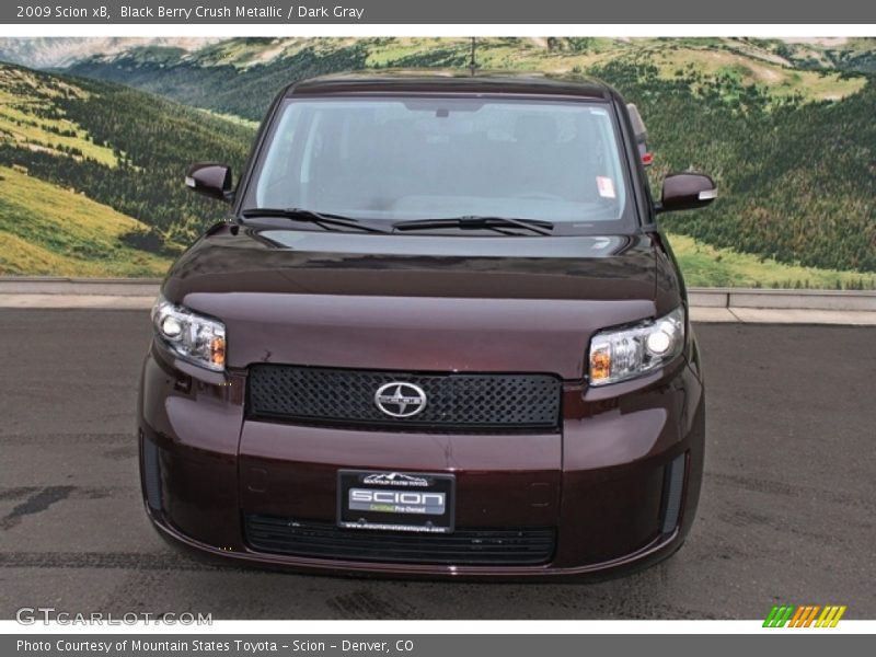 Black Berry Crush Metallic / Dark Gray 2009 Scion xB