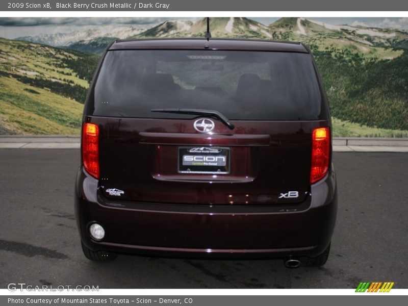 Black Berry Crush Metallic / Dark Gray 2009 Scion xB