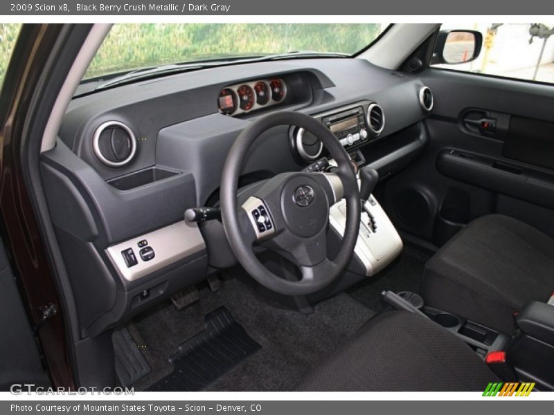 Black Berry Crush Metallic / Dark Gray 2009 Scion xB