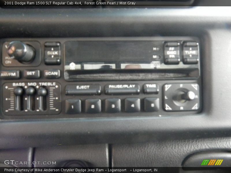 Audio System of 2001 Ram 1500 SLT Regular Cab 4x4