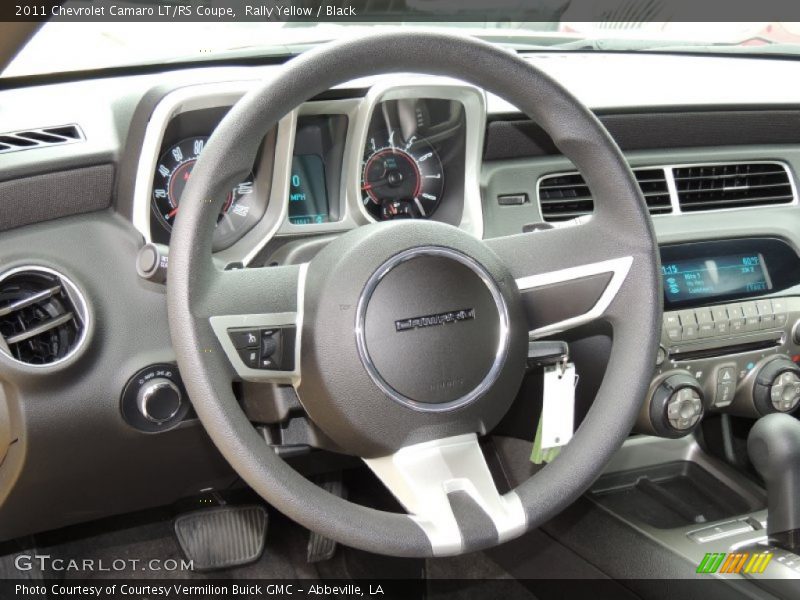 Rally Yellow / Black 2011 Chevrolet Camaro LT/RS Coupe