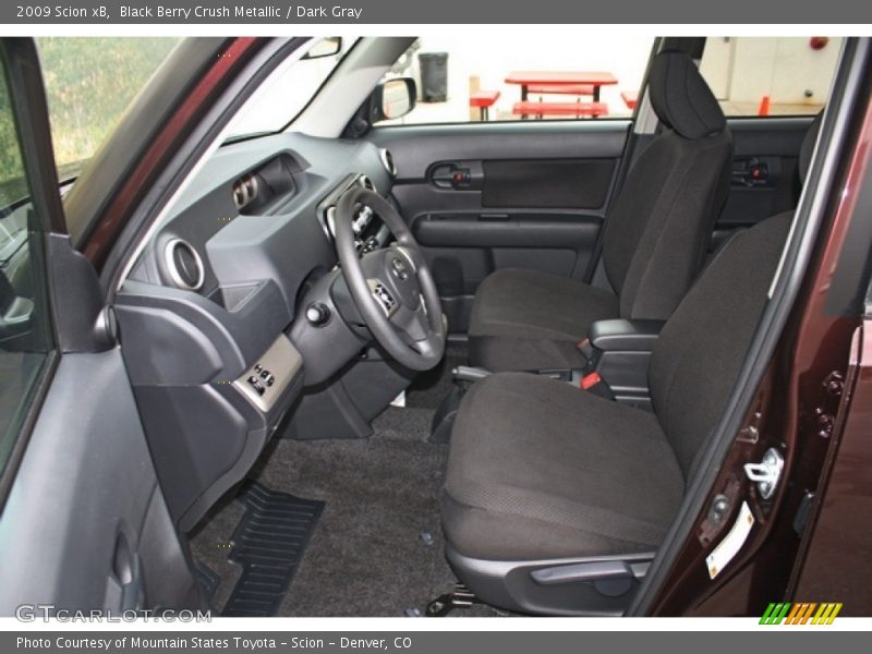 Black Berry Crush Metallic / Dark Gray 2009 Scion xB