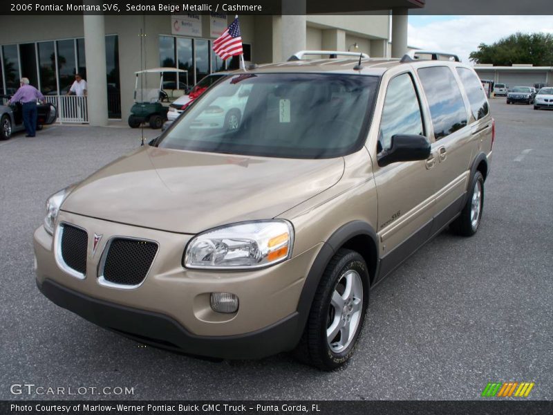 Sedona Beige Metallic / Cashmere 2006 Pontiac Montana SV6