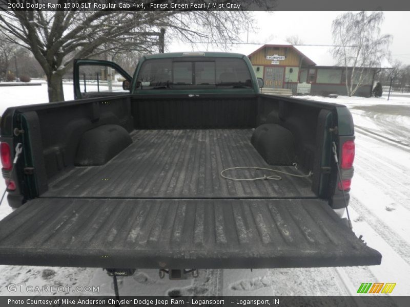 Forest Green Pearl / Mist Gray 2001 Dodge Ram 1500 SLT Regular Cab 4x4