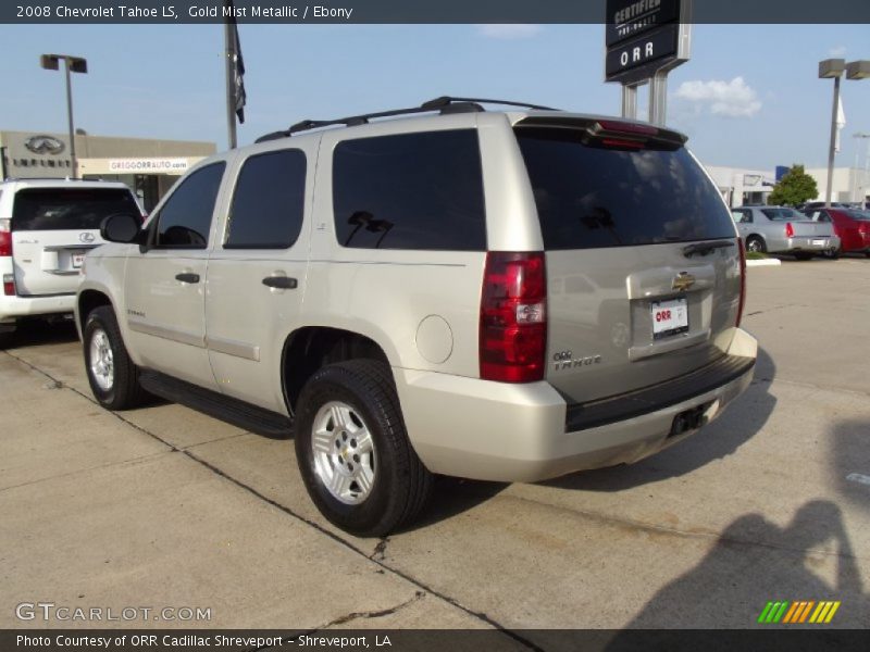 Gold Mist Metallic / Ebony 2008 Chevrolet Tahoe LS