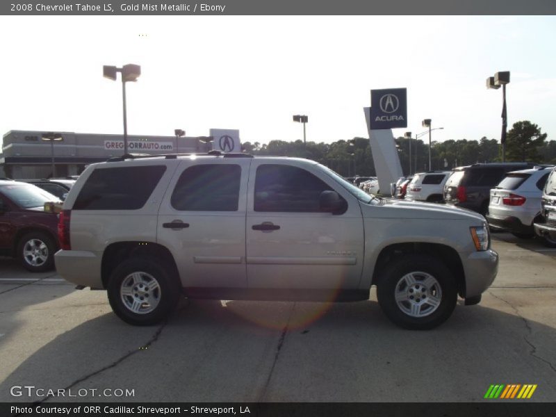 Gold Mist Metallic / Ebony 2008 Chevrolet Tahoe LS
