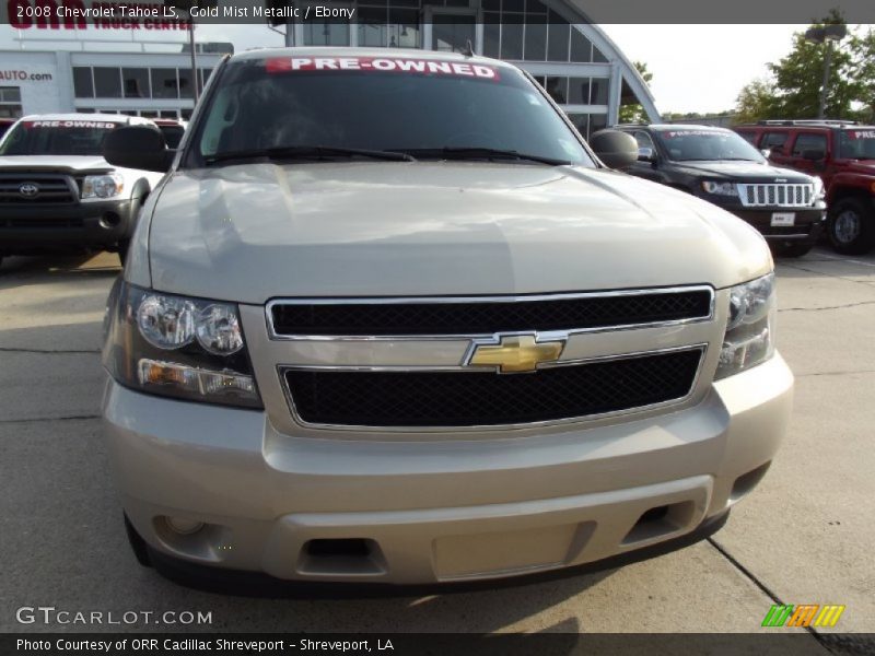 Gold Mist Metallic / Ebony 2008 Chevrolet Tahoe LS