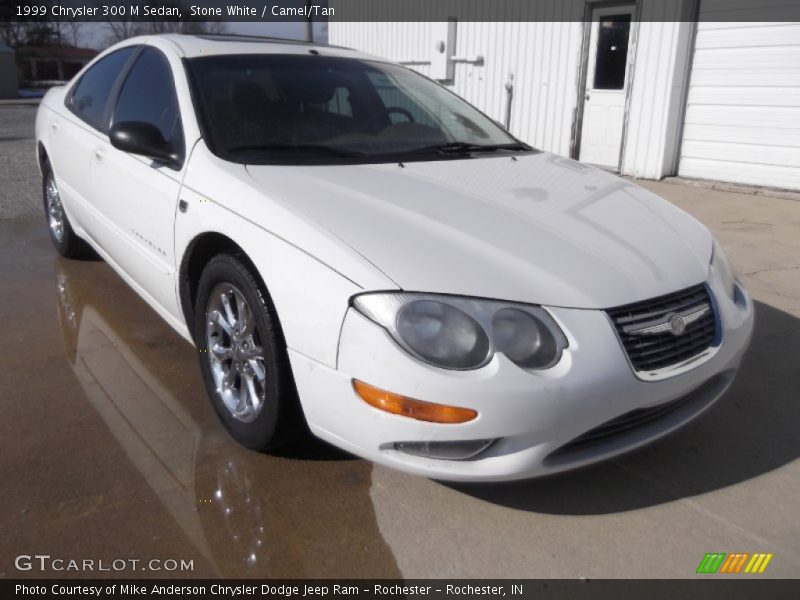 Stone White / Camel/Tan 1999 Chrysler 300 M Sedan