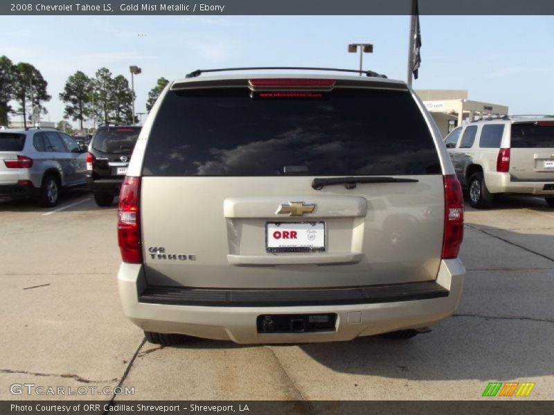 Gold Mist Metallic / Ebony 2008 Chevrolet Tahoe LS