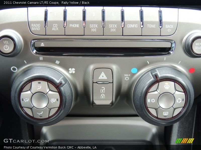 Rally Yellow / Black 2011 Chevrolet Camaro LT/RS Coupe